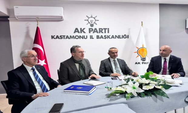  İl Koordinatörümüzün Katılımıyla Merkez İlçe İstişare Toplantısı AK PARTİ KASTAMONU İL BAŞKANLIĞI