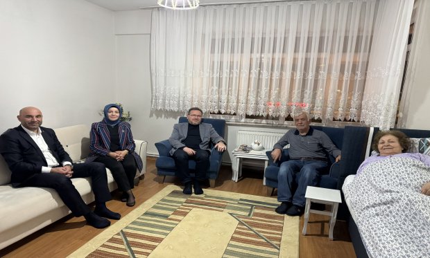 Kurucu Kadın Kolları Başkanımıza Geçmiş Olsun Ziyareti